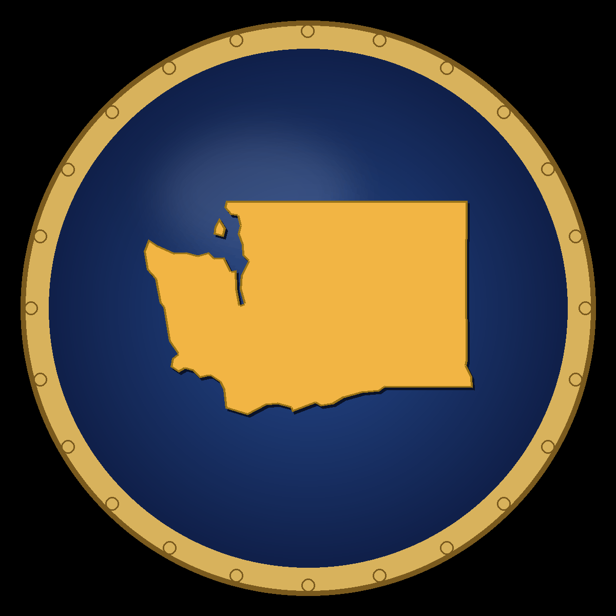 Washington place badge