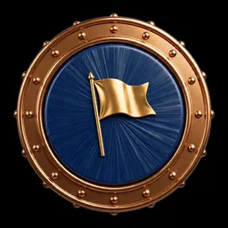 Fifteen Flags badge