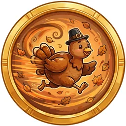 Turkey Trot badge