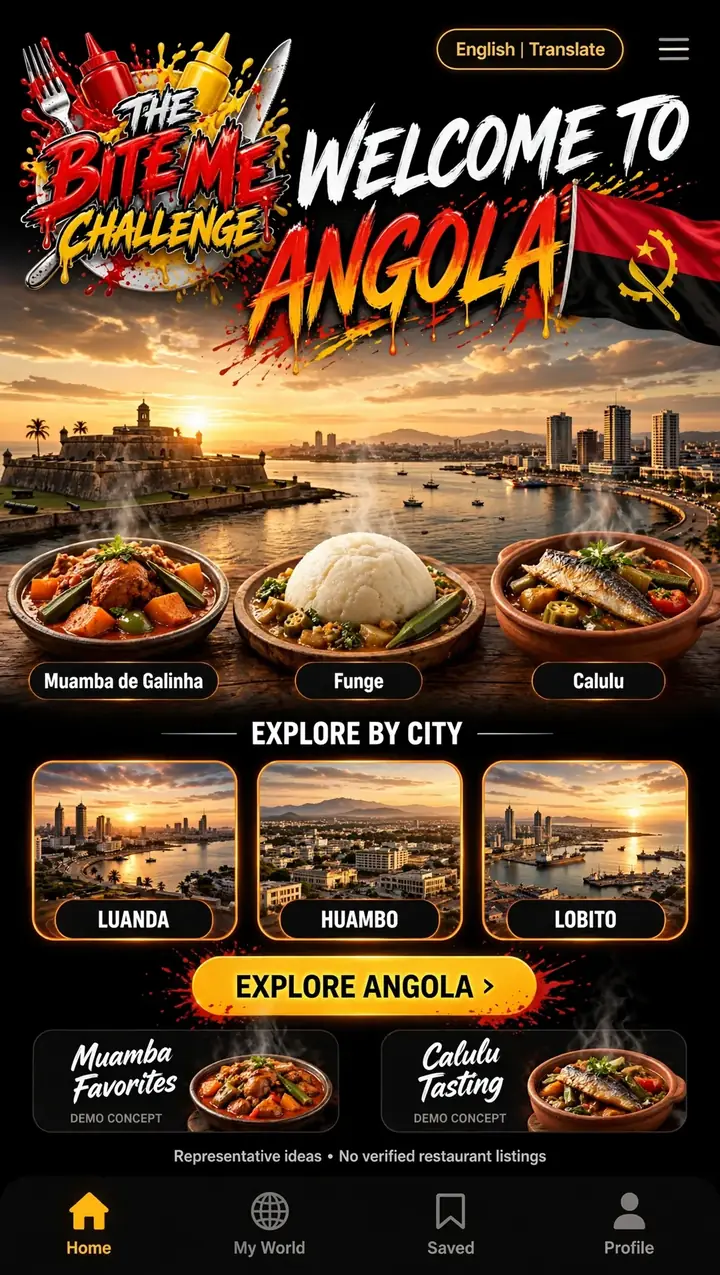 Welcome to Angola — The Bite Me Challenge