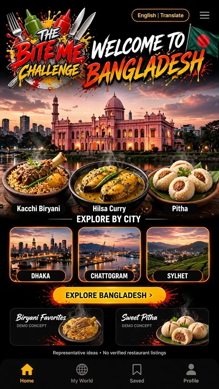 Welcome to Bangladesh — The Bite Me Challenge
