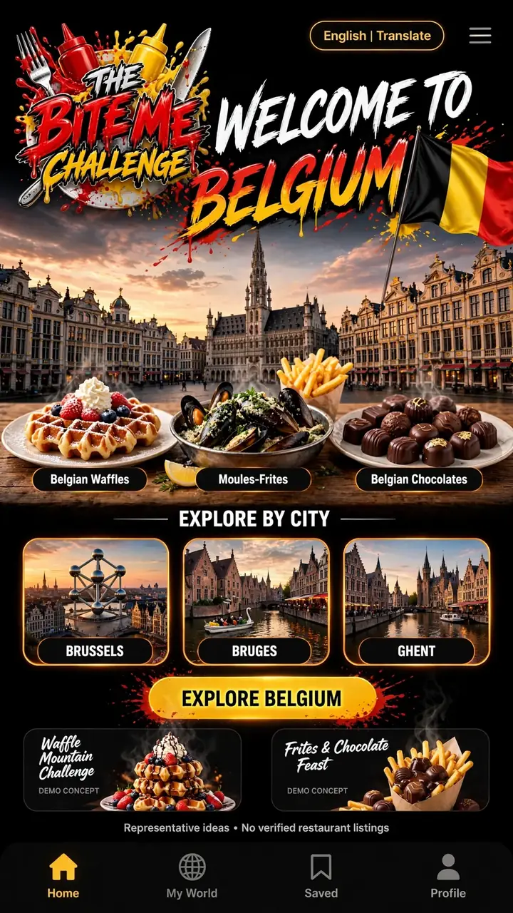 Welcome to Belgium — The Bite Me Challenge