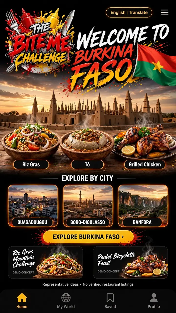 Welcome to Burkina Faso — The Bite Me Challenge