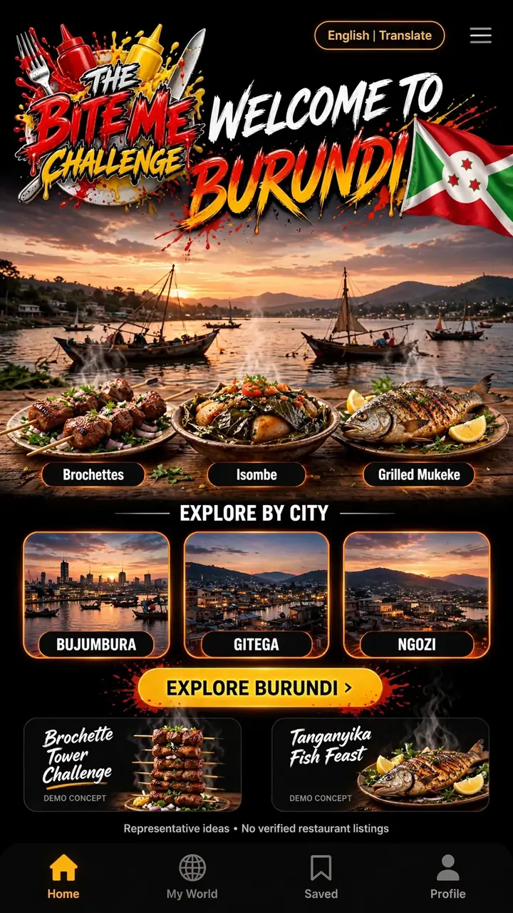 Welcome to Burundi — The Bite Me Challenge
