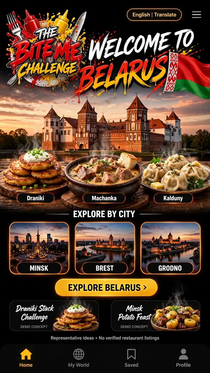 Welcome to Belarus — The Bite Me Challenge