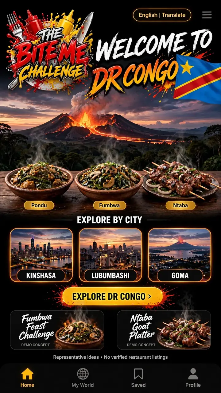 Welcome to DR Congo — The Bite Me Challenge