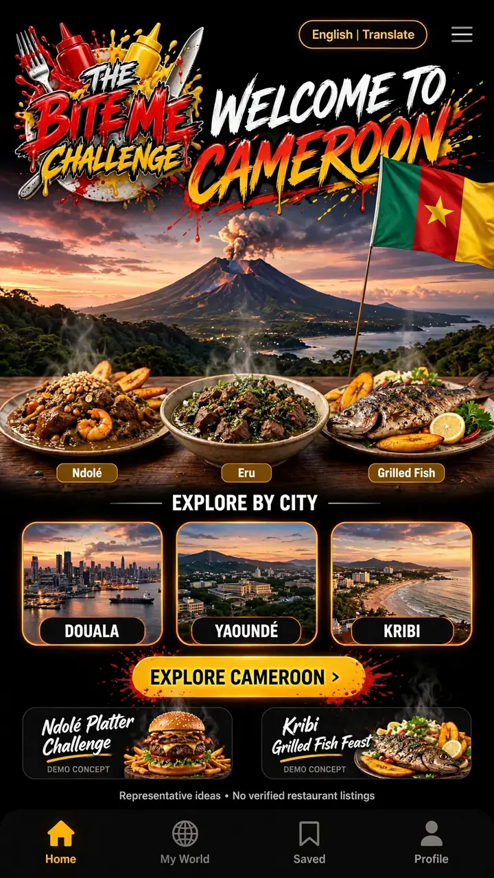 Welcome to Cameroon — The Bite Me Challenge