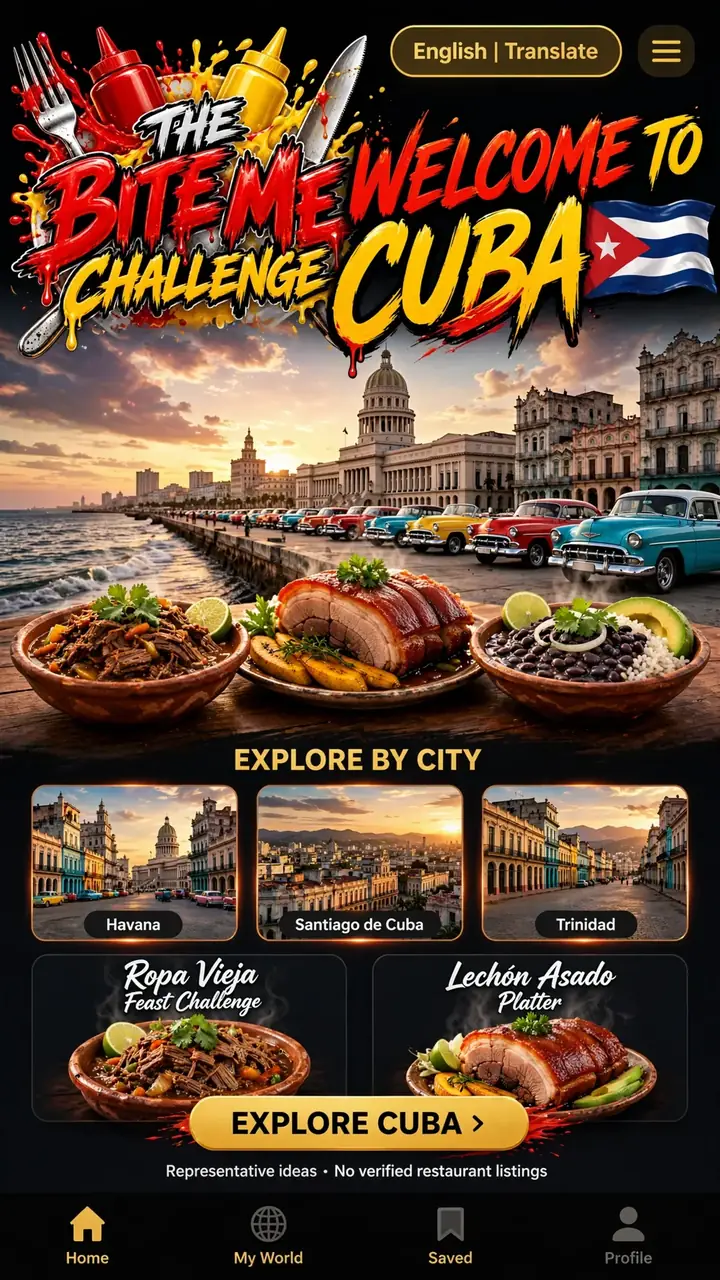 Welcome to Cuba — The Bite Me Challenge