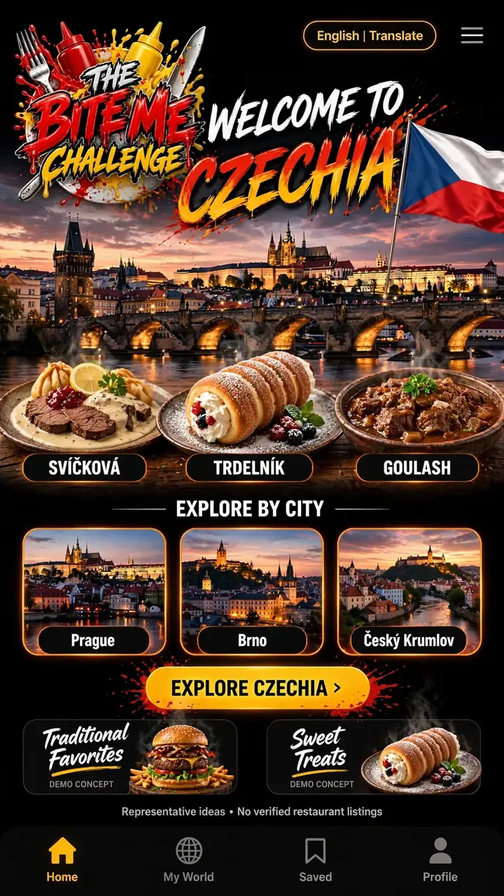Welcome to Czechia — The Bite Me Challenge