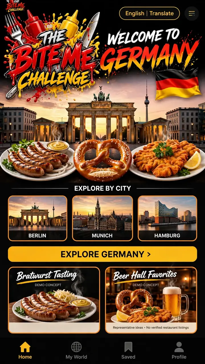 Welcome to Germany — The Bite Me Challenge