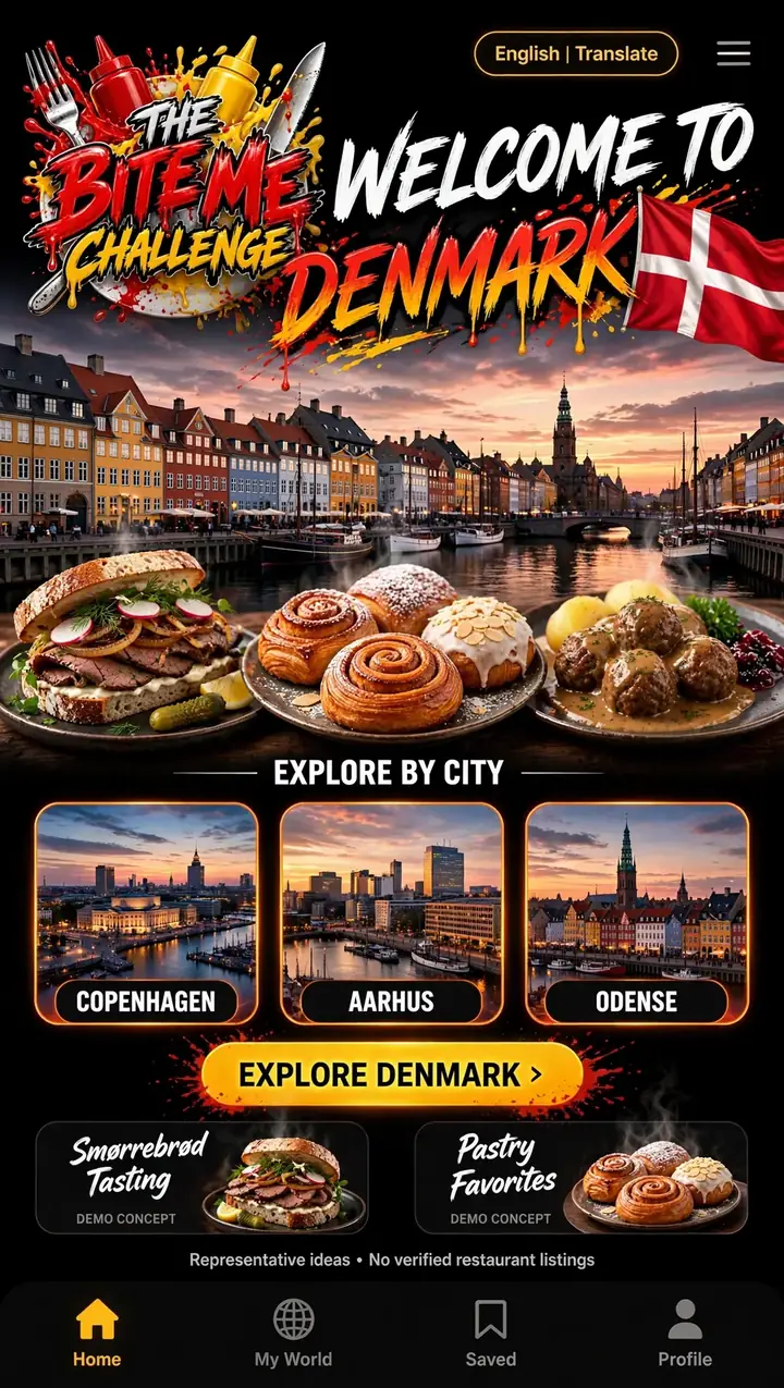 Welcome to Denmark — The Bite Me Challenge