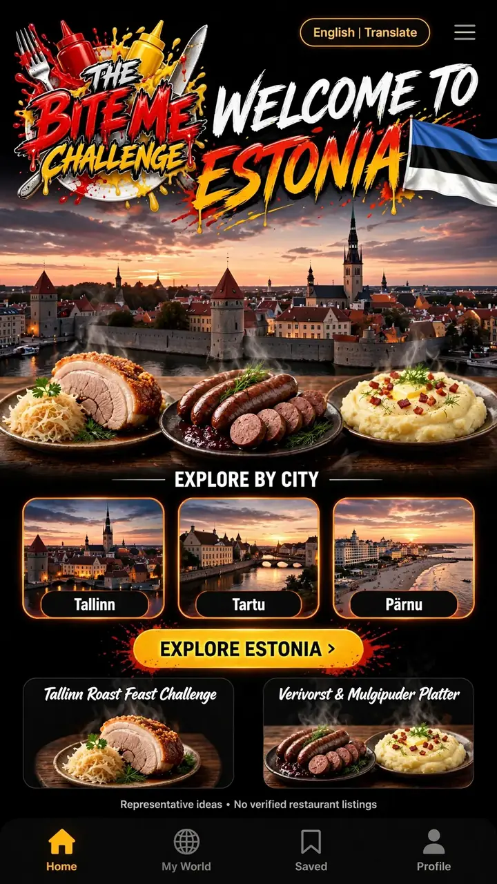 Welcome to Estonia — The Bite Me Challenge