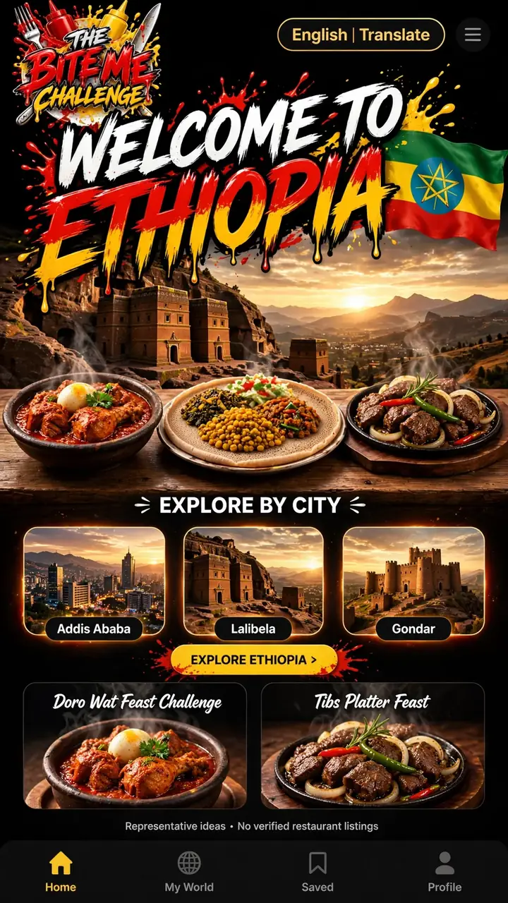 Welcome to Ethiopia — The Bite Me Challenge