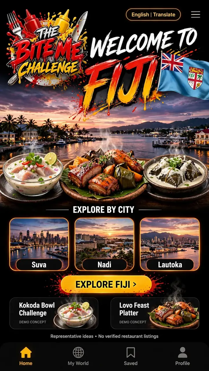 Welcome to Fiji — The Bite Me Challenge