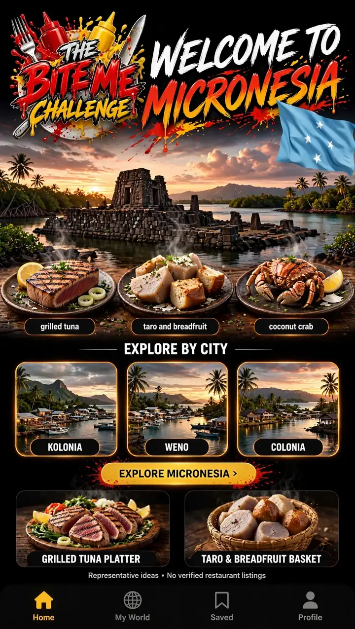 Welcome to Micronesia — The Bite Me Challenge