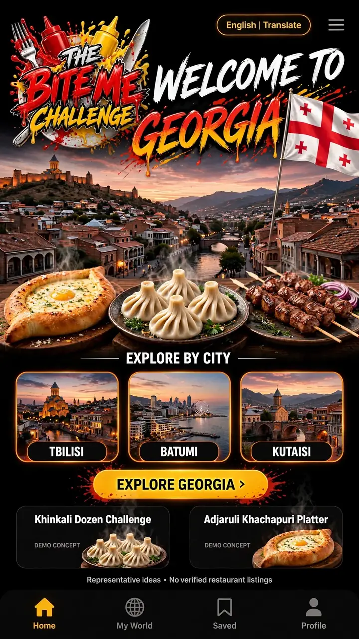 Welcome to Georgia — The Bite Me Challenge