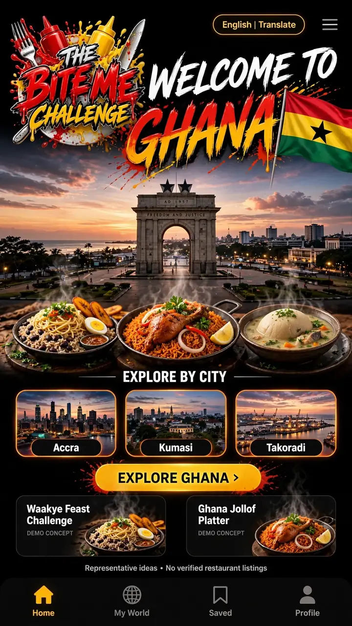 Welcome to Ghana — The Bite Me Challenge