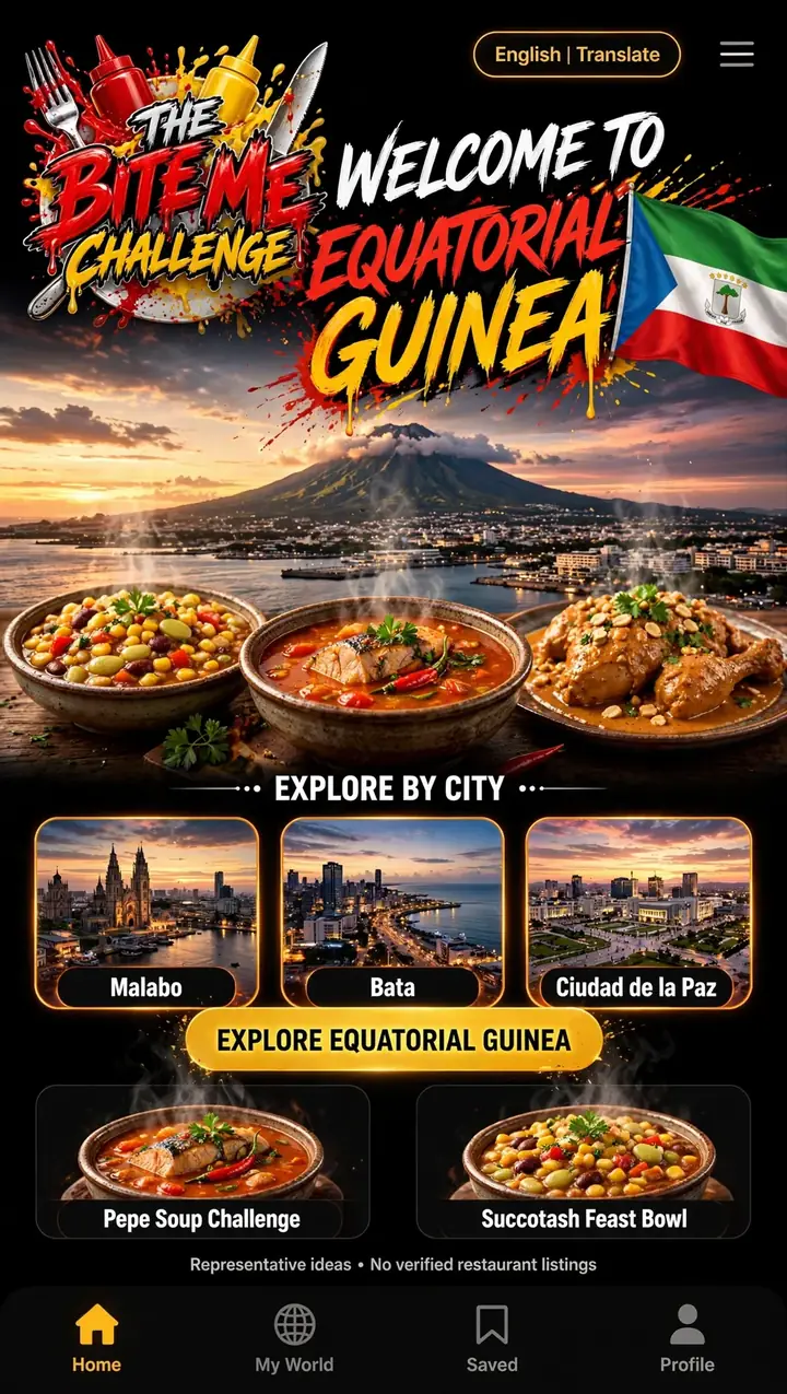 Welcome to Equatorial Guinea — The Bite Me Challenge