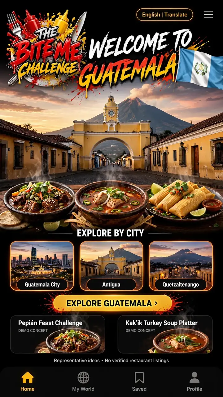 Welcome to Guatemala — The Bite Me Challenge