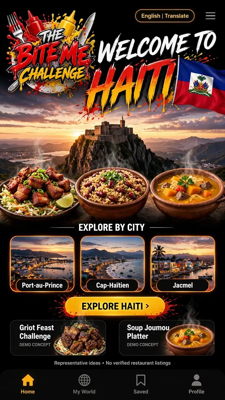 Welcome to Haiti — The Bite Me Challenge