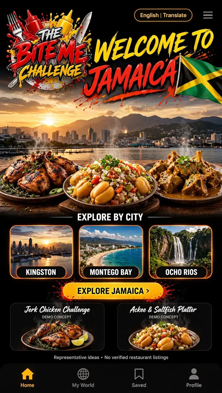 Welcome to Jamaica — The Bite Me Challenge