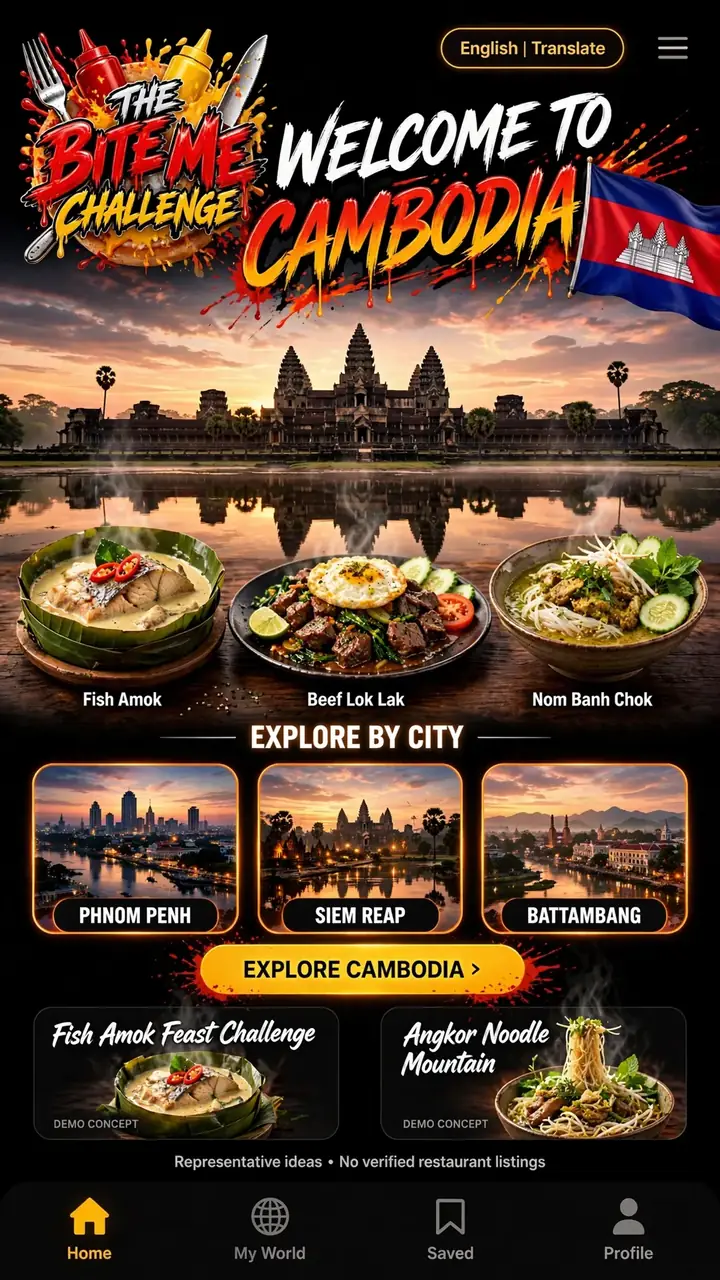 Welcome to Cambodia — The Bite Me Challenge