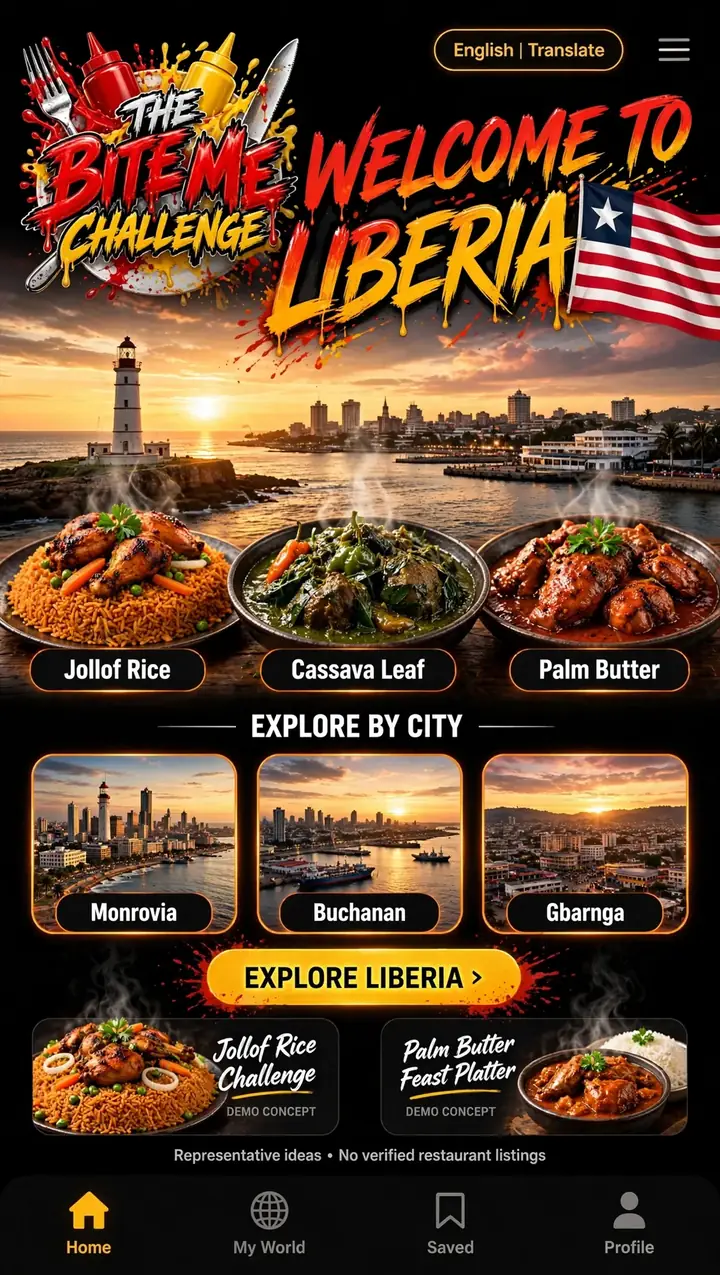 Welcome to Liberia — The Bite Me Challenge