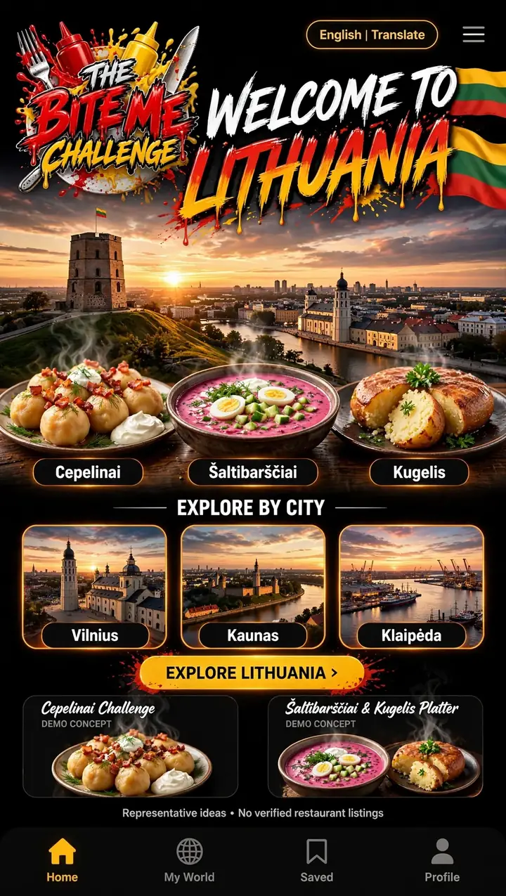 Welcome to Lithuania — The Bite Me Challenge