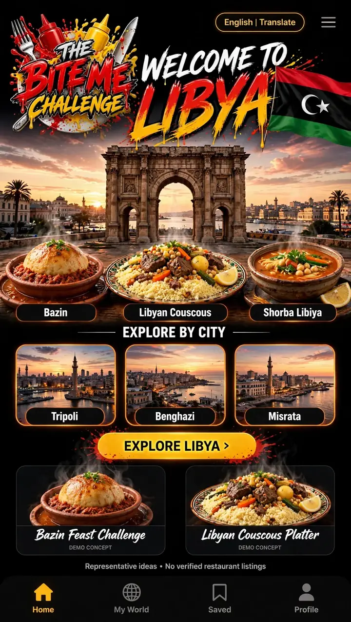 Welcome to Libya — The Bite Me Challenge