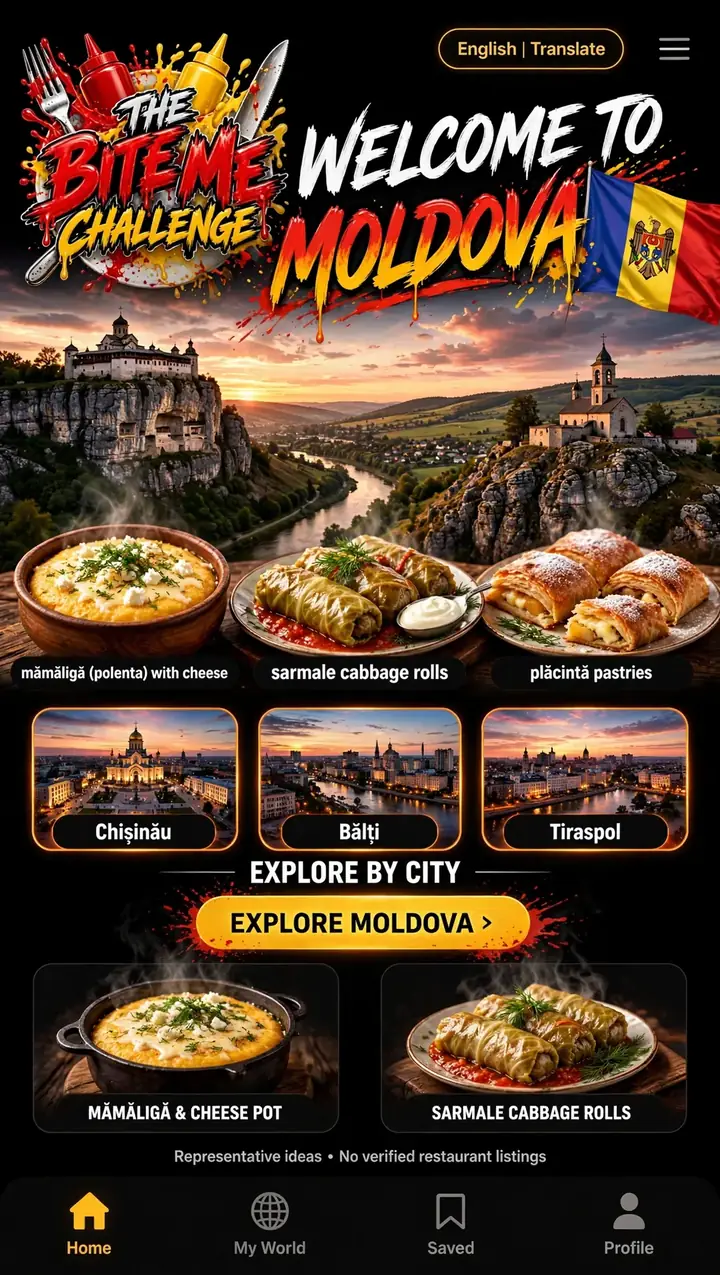 Welcome to Moldova — The Bite Me Challenge
