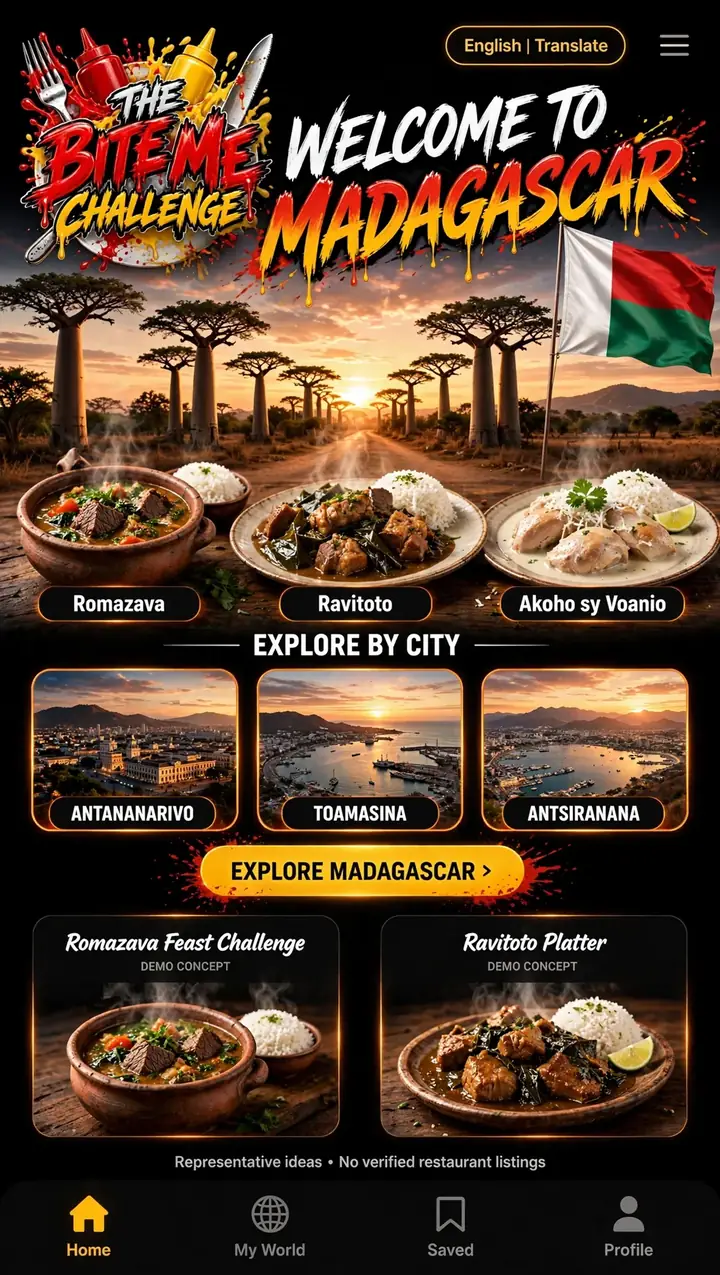 Welcome to Madagascar — The Bite Me Challenge