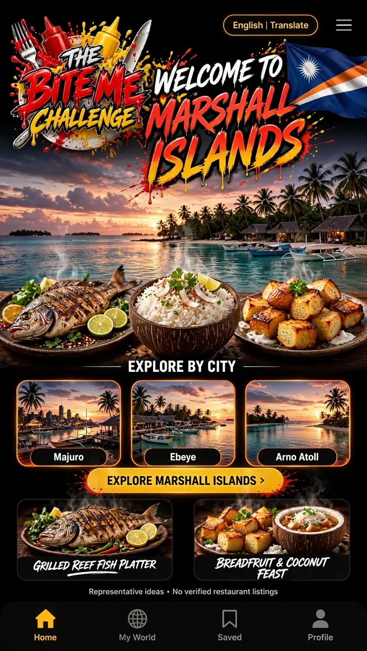 Welcome to Marshall Islands — The Bite Me Challenge