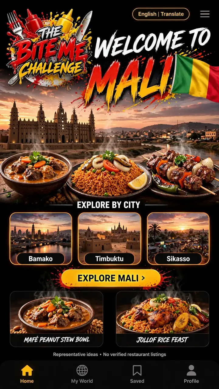 Welcome to Mali — The Bite Me Challenge