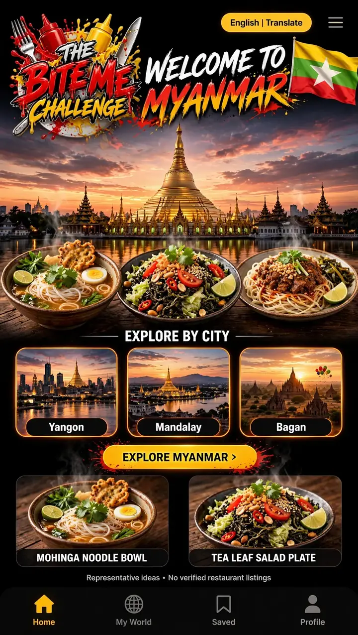 Welcome to Myanmar — The Bite Me Challenge
