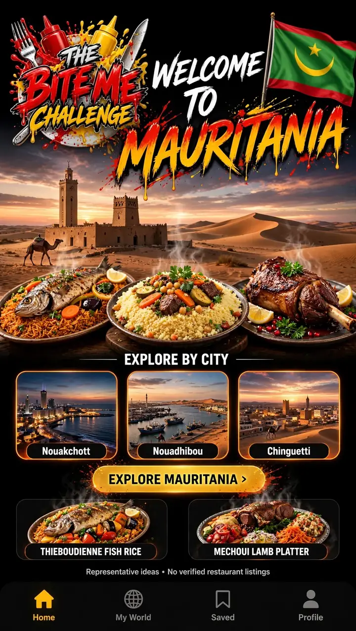 Welcome to Mauritania — The Bite Me Challenge