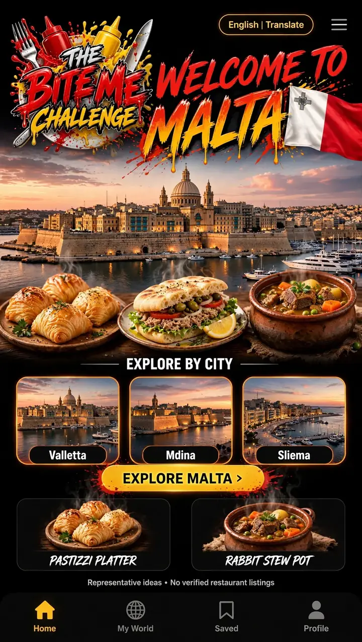 Welcome to Malta — The Bite Me Challenge