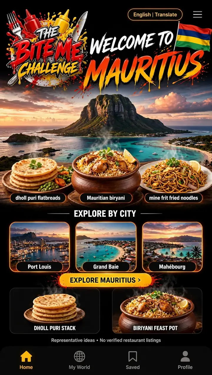 Welcome to Mauritius — The Bite Me Challenge