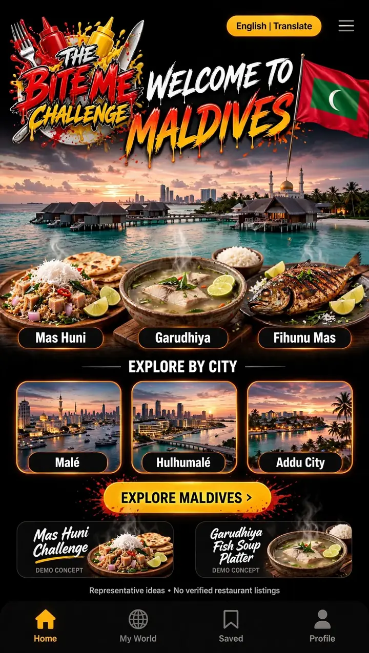 Welcome to Maldives — The Bite Me Challenge