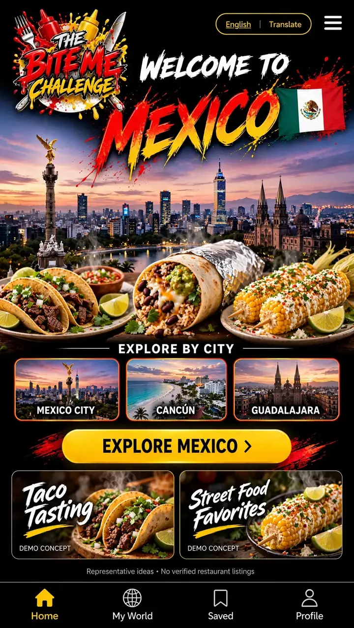 Welcome to Mexico — The Bite Me Challenge