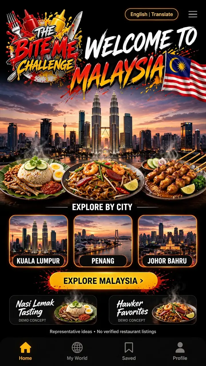 Welcome to Malaysia — The Bite Me Challenge