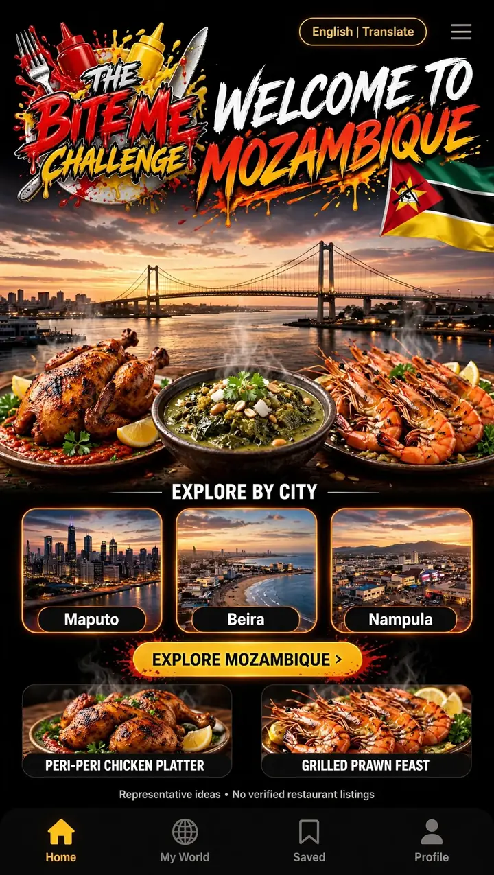 Welcome to Mozambique — The Bite Me Challenge