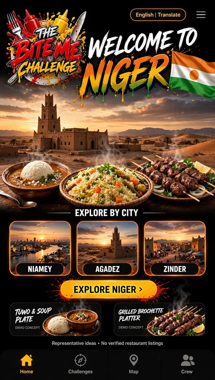 Welcome to Niger — The Bite Me Challenge