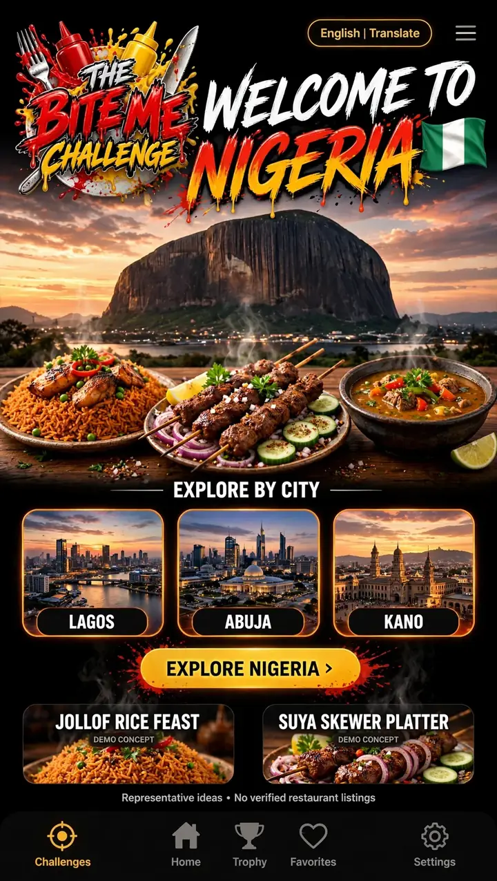 Welcome to Nigeria — The Bite Me Challenge