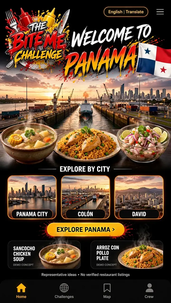 Welcome to Panama — The Bite Me Challenge