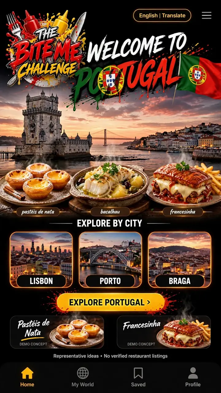 Welcome to Portugal — The Bite Me Challenge