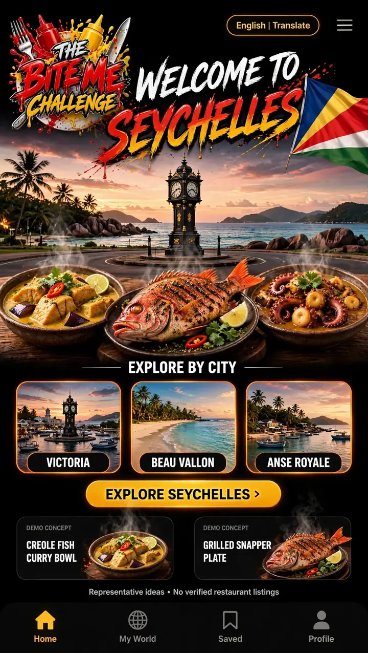 Welcome to Seychelles — The Bite Me Challenge