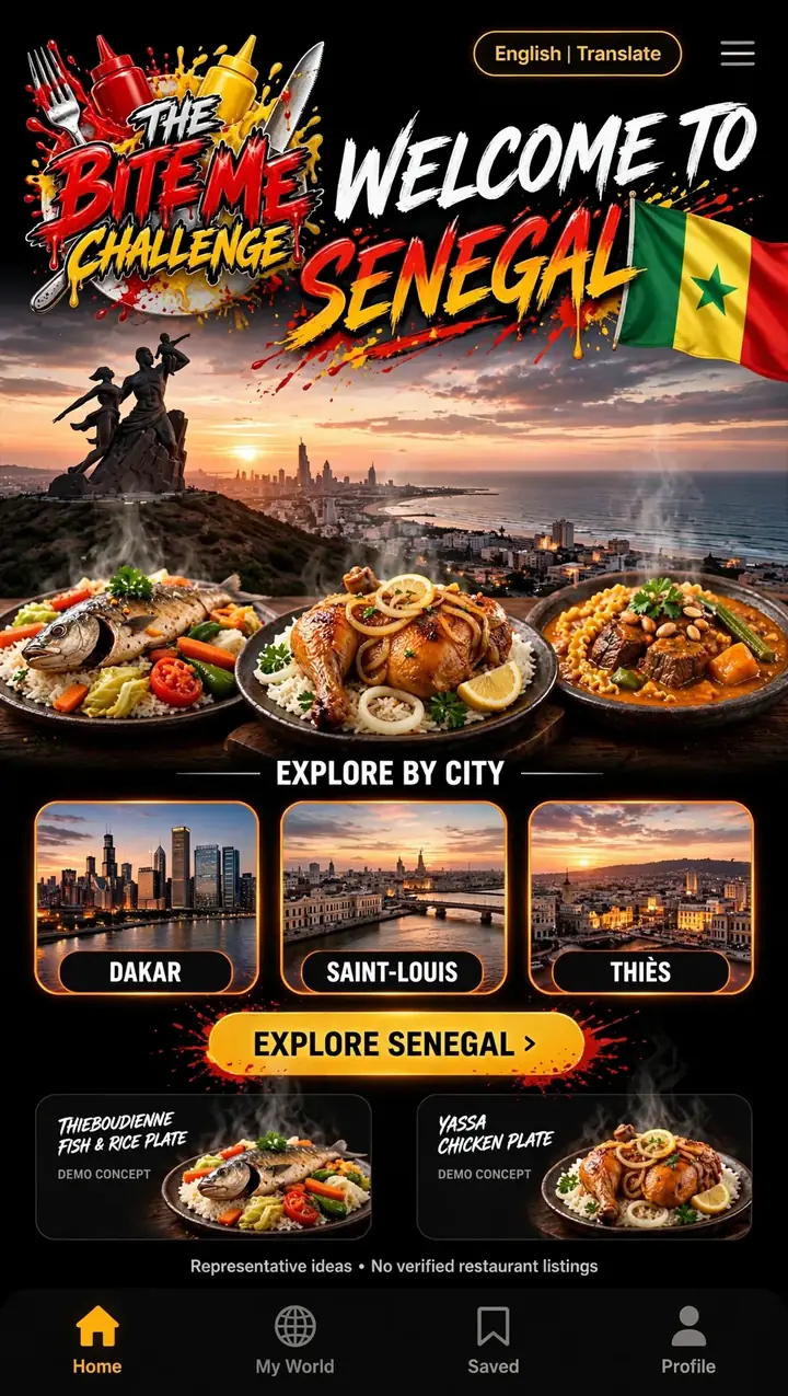 Welcome to Senegal — The Bite Me Challenge