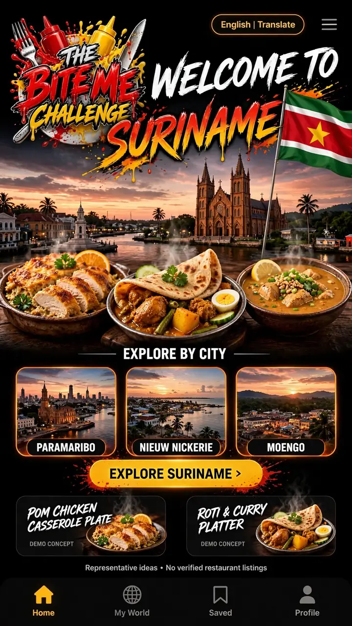 Welcome to Suriname — The Bite Me Challenge