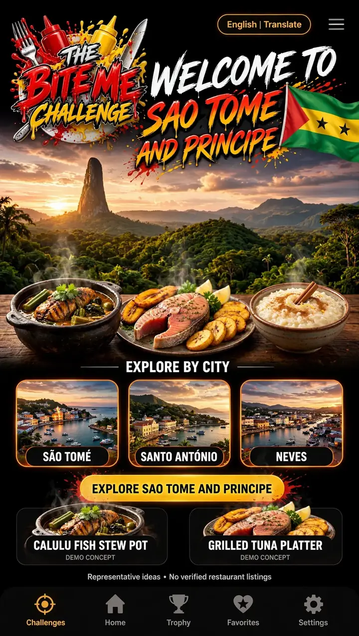 Welcome to Sao Tome and Principe — The Bite Me Challenge