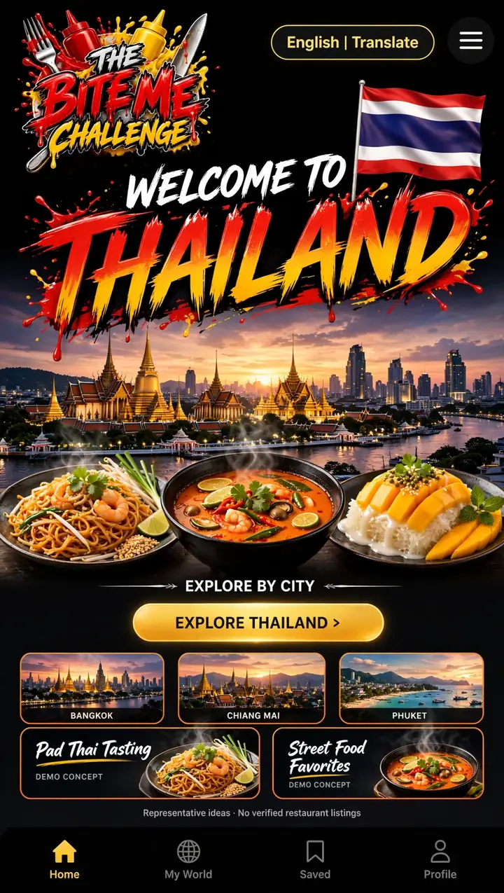 Welcome to Thailand — The Bite Me Challenge
